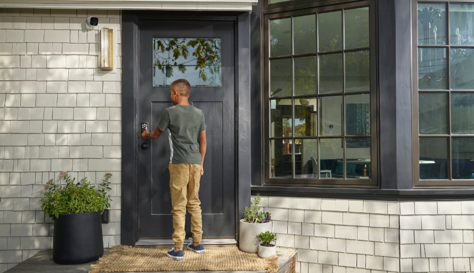 Vivint Smart Lock on home in Boulder